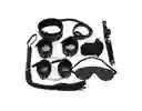 Kit Bondage 7 Piezas Camtoyz Negro