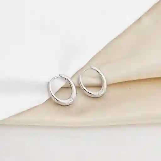 Candonga Lisa Plateada Minimal