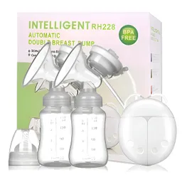 Extractor De Leche Eléctrico Con Dos Copas Y Botellas