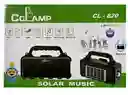 Radio Parlante Con Panel Solar Cl-820
