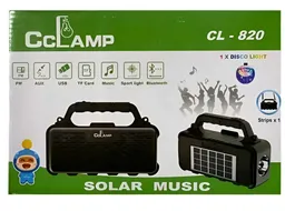 Radio Parlante Con Panel Solar Cl-820
