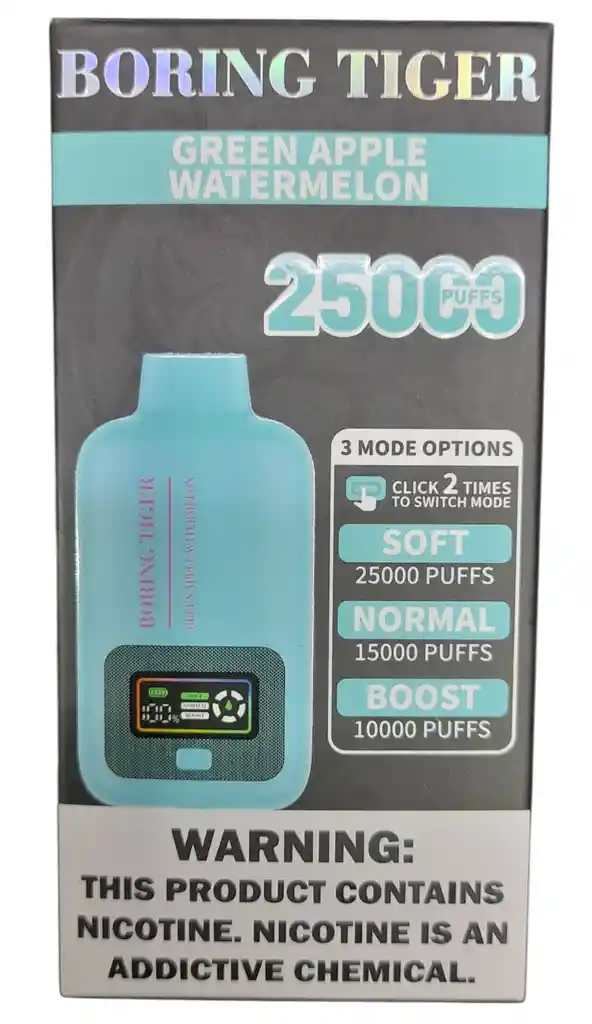 Vapeador Boring Tiger 25000 Puff