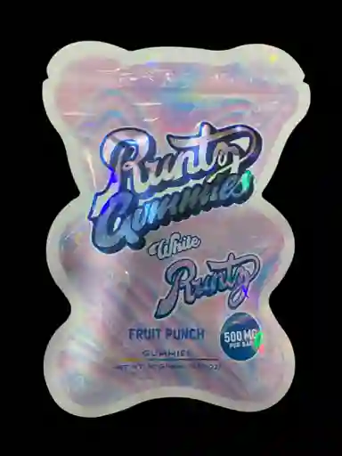 White Runtz Gomitas Fruit Punch Thca-thcp-delta9 500 Mg
