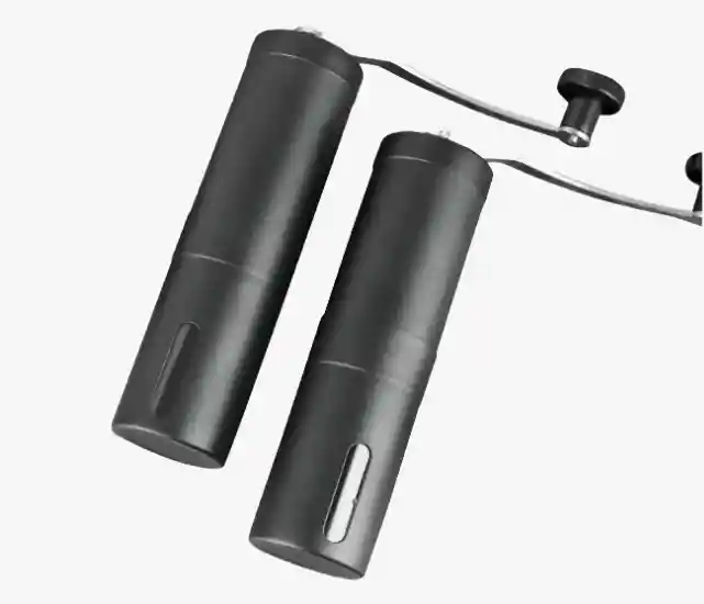 Molino Cafe Molienda Graduable Manual Negro Acero Inoxidable
