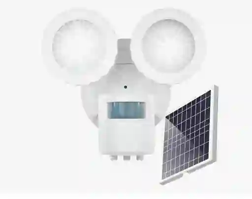 Reflector Solar 120° Con Sensor De Movimiento Y Luz Blanca