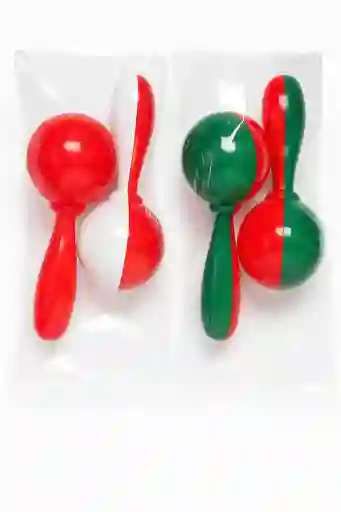 🎉 Maracas Navideñas – Set X2 🎄