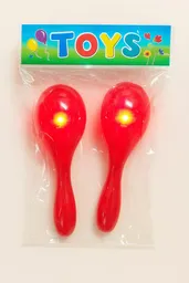 🎉 Maracas De Juguete Con Luz – Set X2