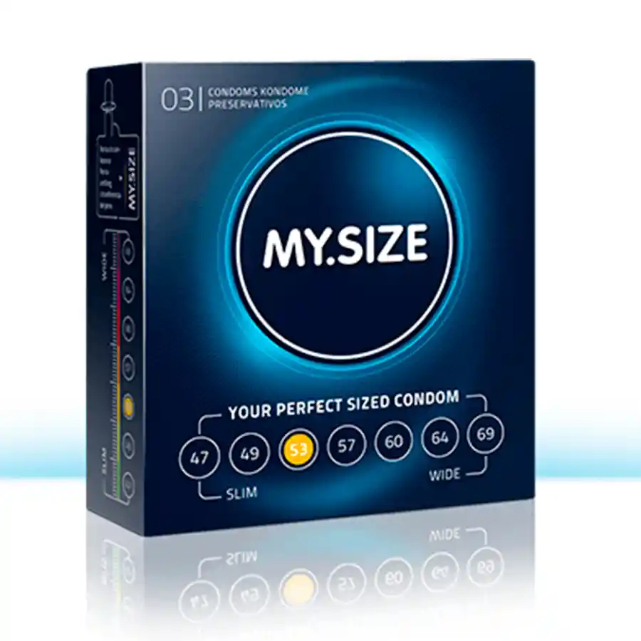 Condón Mysize 53 Milímetros X 3 Unidades
