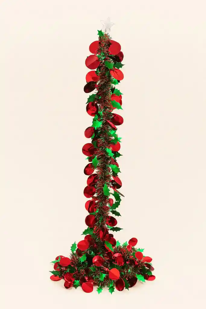 🎄✨ Guirnalda Navideña Roja Y Verde 4mts ✨🎅