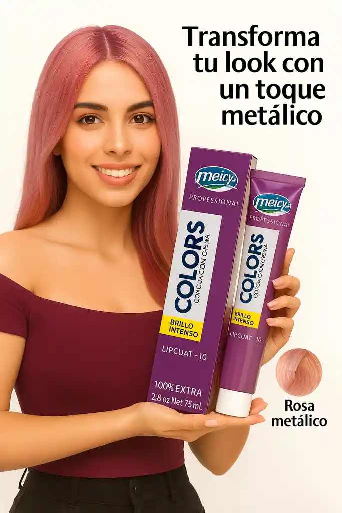 Colors Rosado Metalico