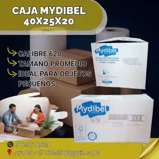 Caja Mydibel 40 X 25 X 20