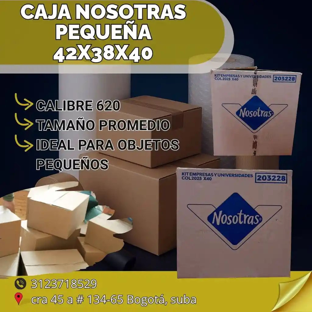 Caja Nosotras Pequeña- 42x38x40