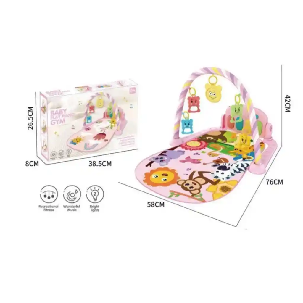 Gimnasio Piano Musical - Rosado