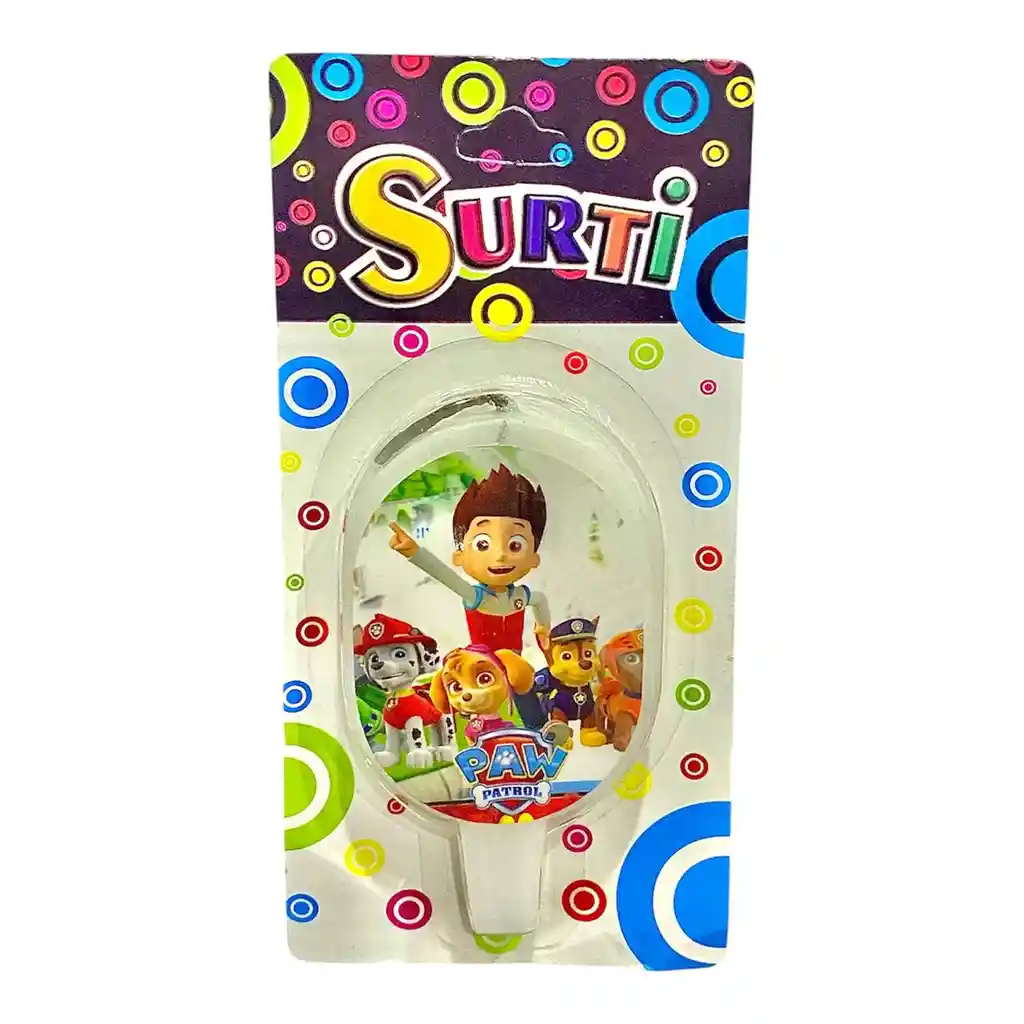 Vela Paw Patrol 8 X 5 Cm.