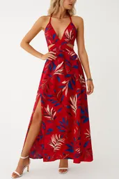 Vestido Largo De Verano Casual Talla L / Xl