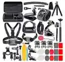 Kit Accesorios Gopro 50 En 1 Profesional Universal Para Cámaras Deportivas Innovo