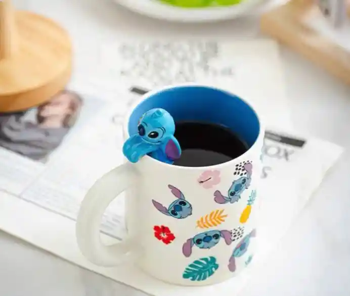 Mug O Taza Stitch Blanco