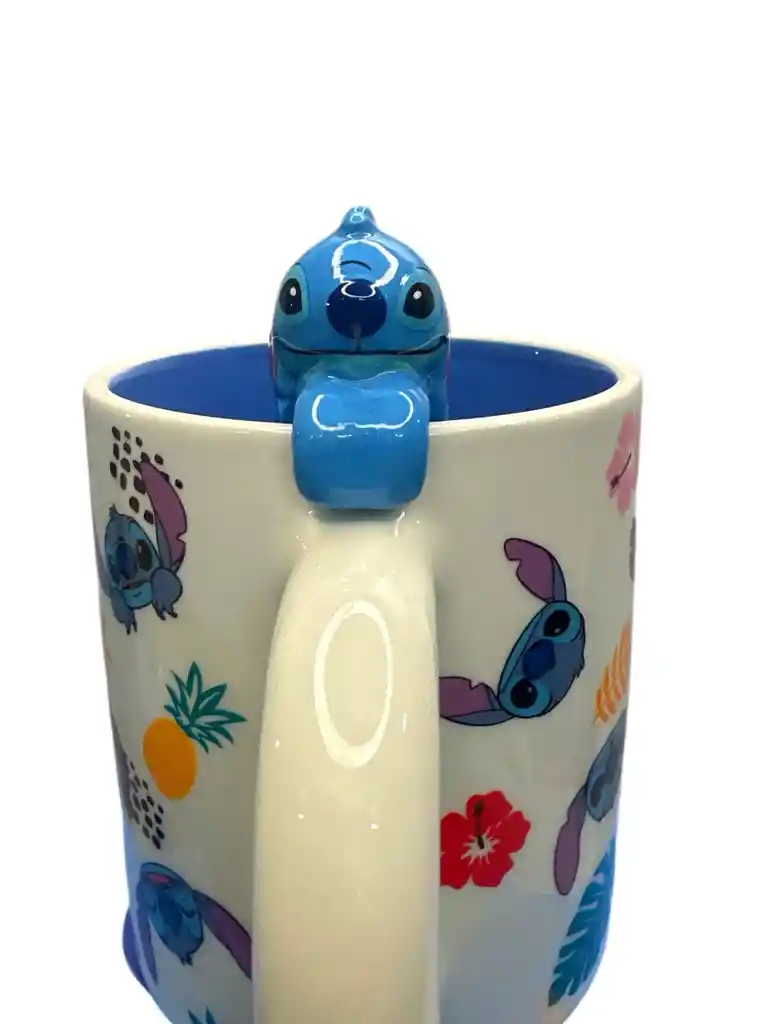 Mug O Taza Stitch Blanco