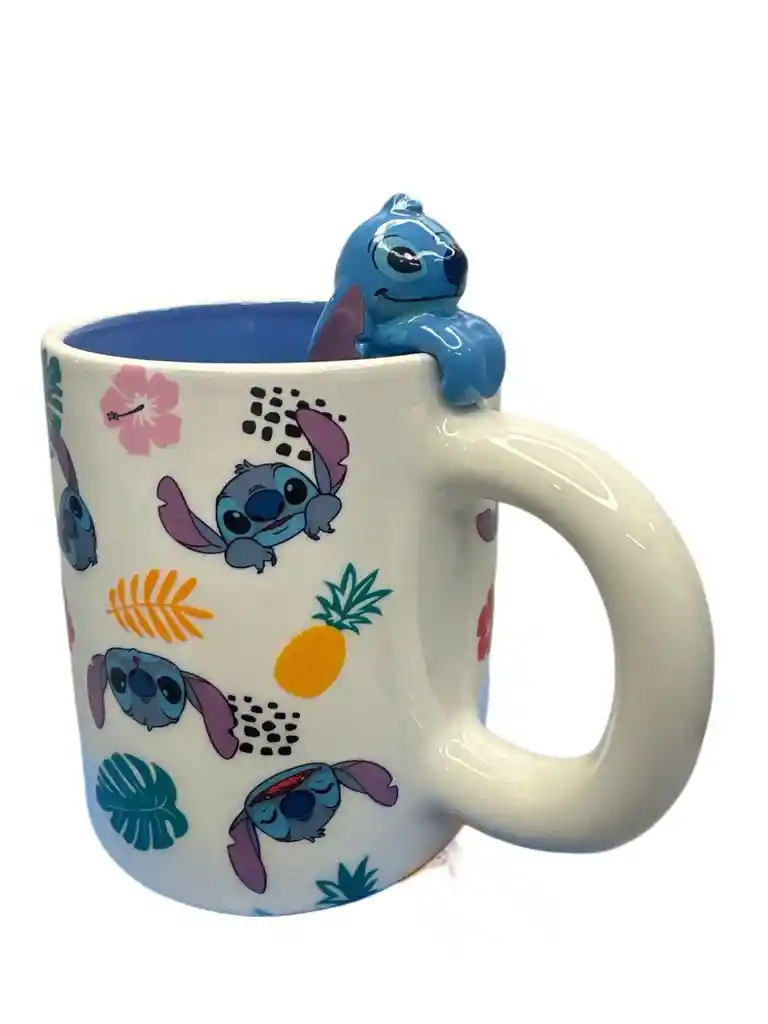 Mug O Taza Stitch Blanco