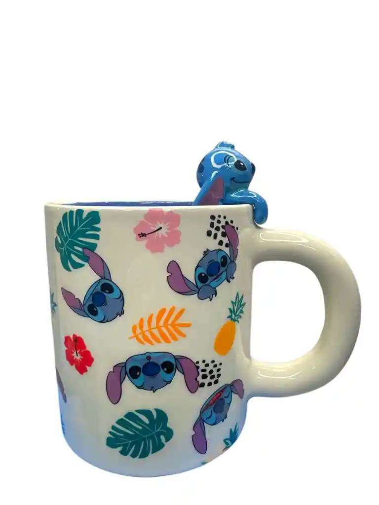 Mug O Taza Stitch Blanco