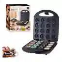 Mini Maquina De Donas Profesional X16 Donas Color Negro