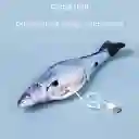 Pez Juguete Electrónico Con Movimiento Para Gatos, Mascotas