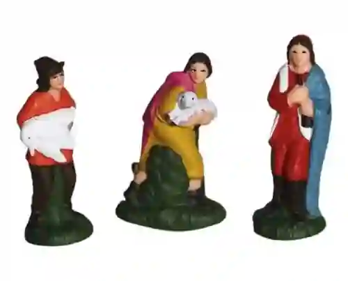 Kit X3 Pastores Pesebre