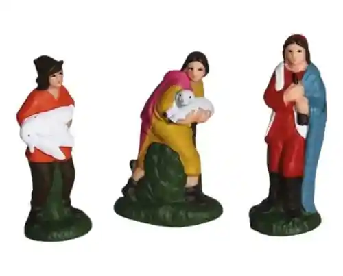 Kit X3 Pastores Pesebre