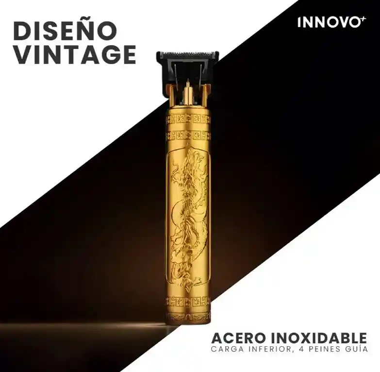 Afeitadora Eléctrica Patillera Cabello T9 Vintage Recargable Inalámbrica