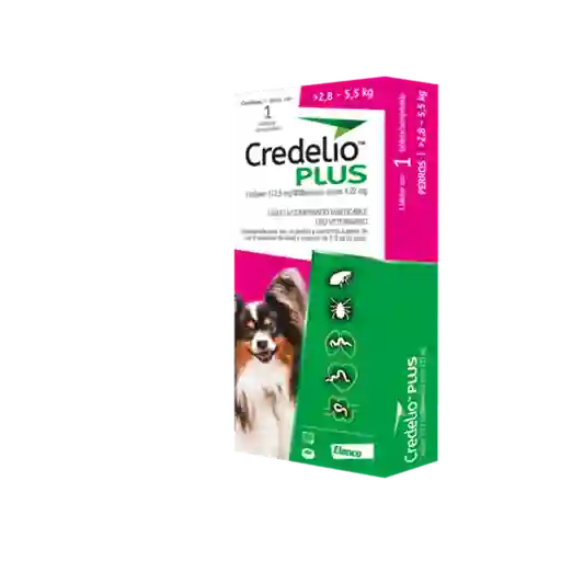 Credelio Plus (2.8 - 5.5 Kg) * 1tab