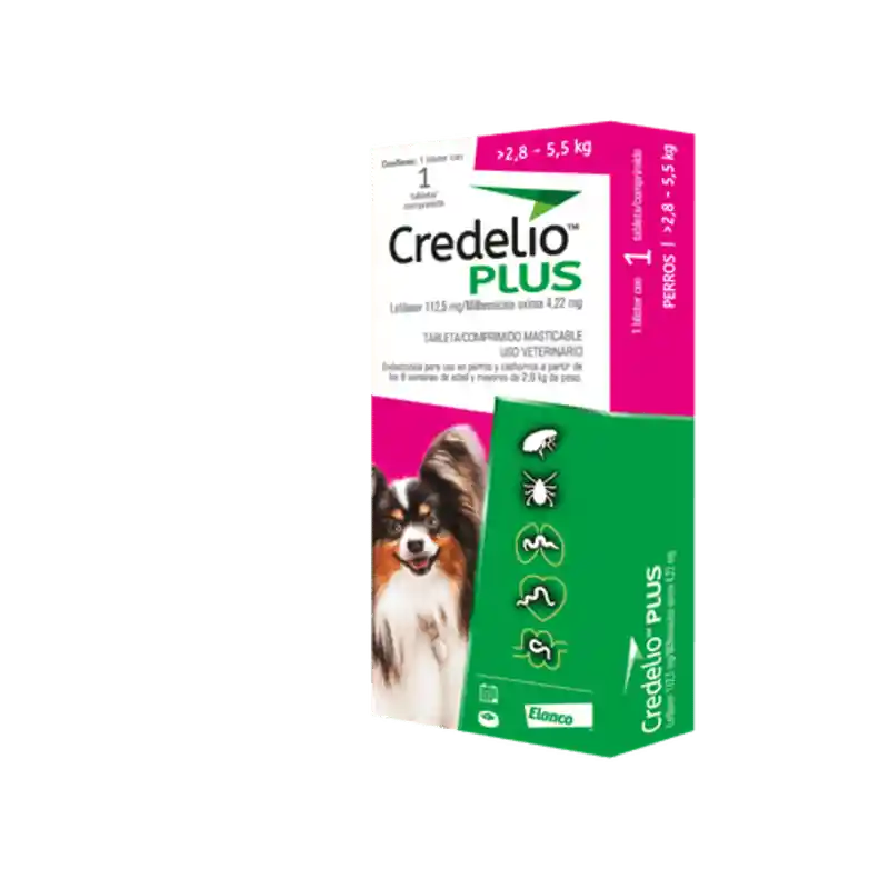 Credelio Plus (2.8 - 5.5 Kg) * 1tab