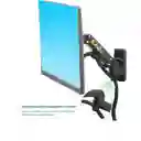 Soporte Para Tv Monitor 17" A 27" Flexible North Bayou Negro