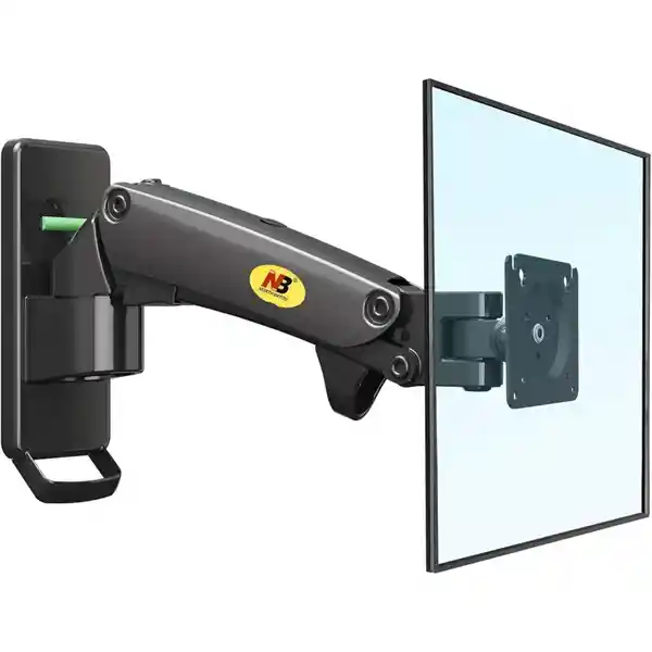 Soporte Para Tv Monitor 17" A 27" Flexible North Bayou Negro