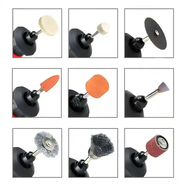 Mototool Profesional Guaya + 183 Accesorios De Velocidad Variable