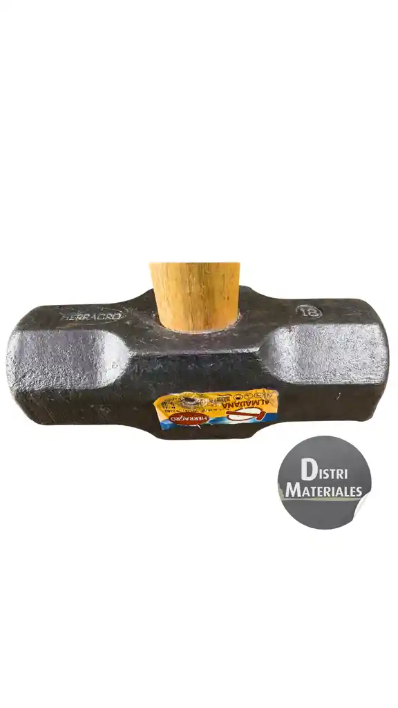 Maceta/porro 18 Lb Cabo Madera Herragro