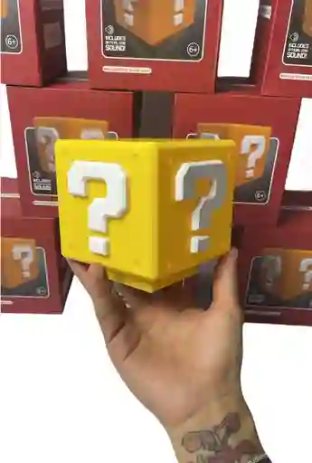 Lampara De Mesa Recargable De Mario Bros Con Sonidos