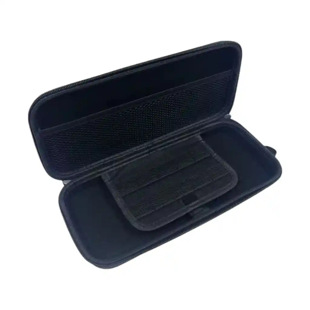 Estuche Rígido Blanco + Vidrio + 2 Grips Compatible Con Switch 2