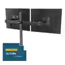 Soporte Para Dos Monitores Articulado 14 A 32 8kg 52bits Negro