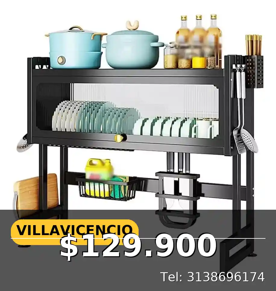 Organizador De Baño Estantería Mueble Ahorrador De Espacio 3 Color Blanco