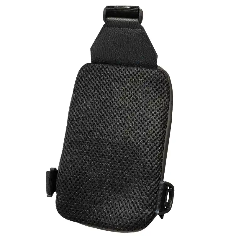 Bolso Canguro Moto Impermeable Celular Documentos Cuero