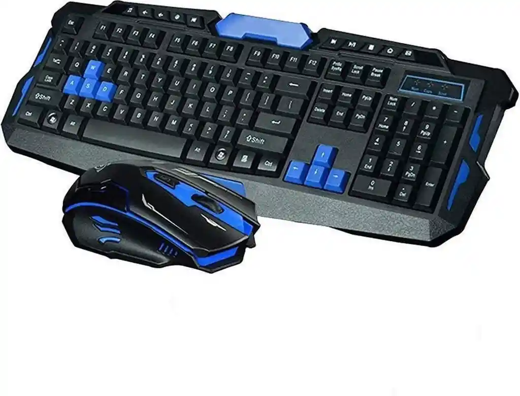 Combo Teclado + Mouse Inalambrico Gamer Hk8100
