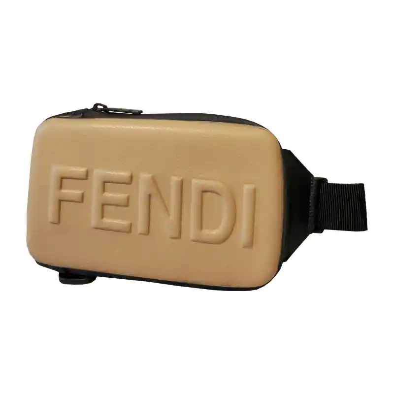 Bolso Canguro Moto Impermeable Celular Documentos Cuero