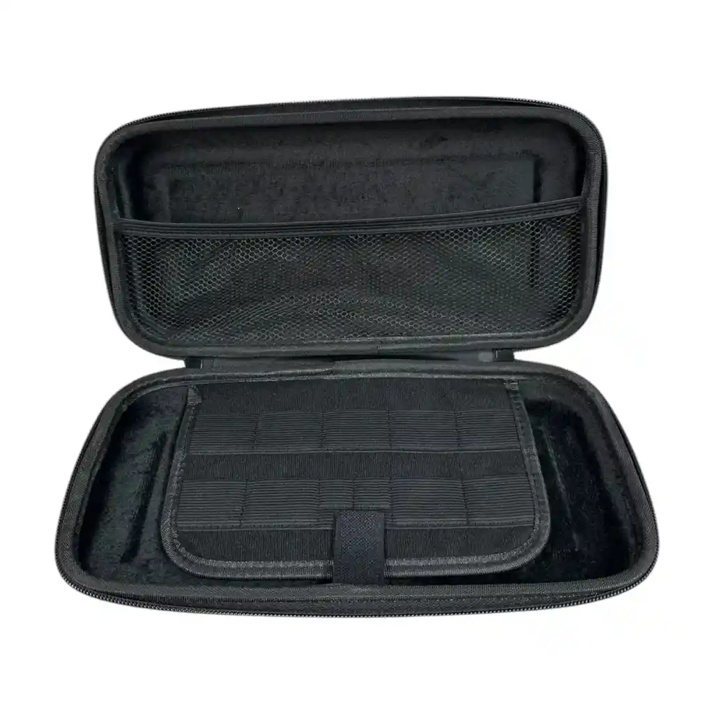 Estuche Liso + Vidrio + 2 Grips Compatible Con Switch 2