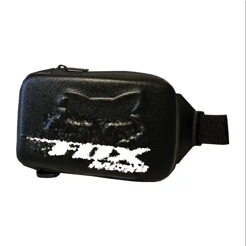 Bolso Canguro Moto Impermeable Celular Documentos Cuero