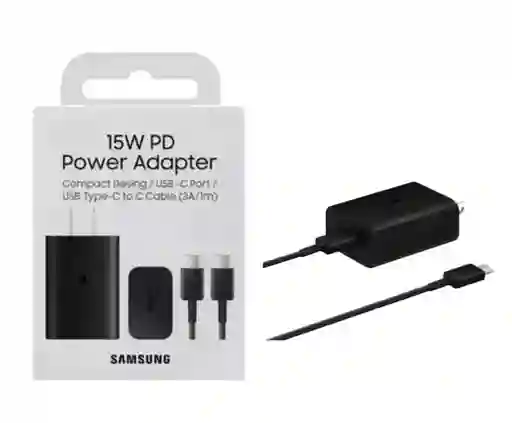 Cargador Samsung 15w Usb A Tipo C