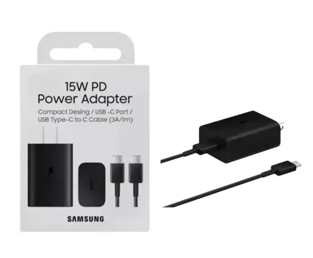 Cargador Samsung 15w Usb A Tipo C