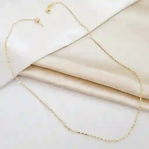 Cadena Mini Destellos Dorada Fina