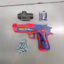 Pistola De Juguete Hidrogel Bombas De Agua Y Misiles Blandos Manual Spiderman Hombre Araña