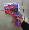 Pistola De Juguete Hidrogel Bombas De Agua Y Misiles Blandos Manual Spiderman Hombre Araña