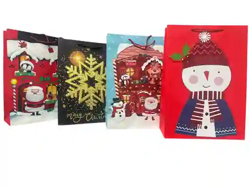 Bolsa Navideña Jumbo 44cmx31cmx12cm